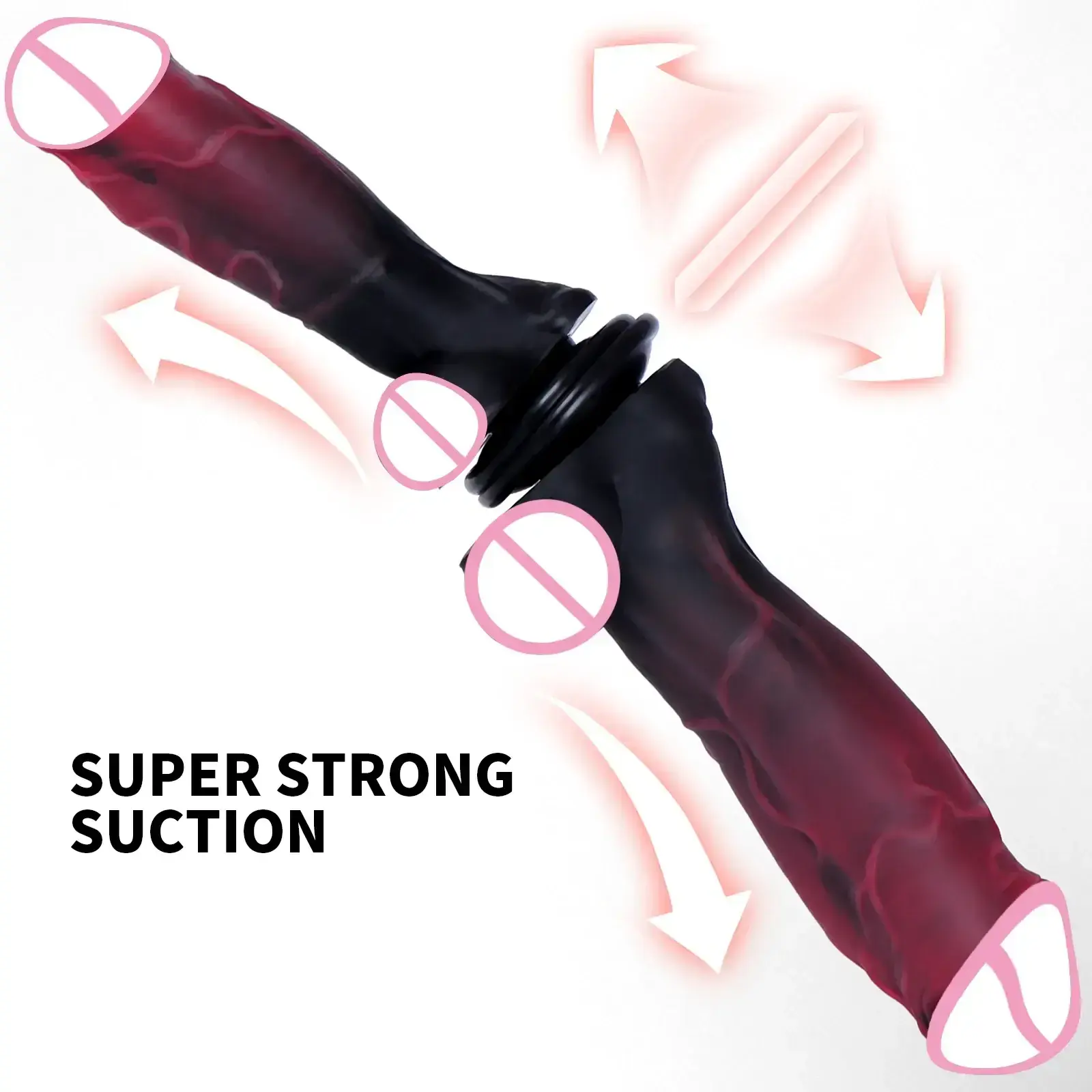 lifelike texture realistic dildo
