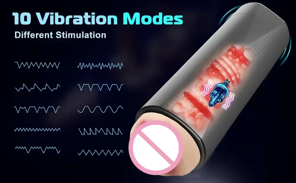 lifelike texture vibrating prostate toy
