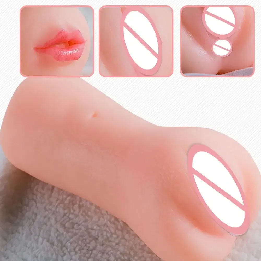 lifelike vagina and anus sleeve
