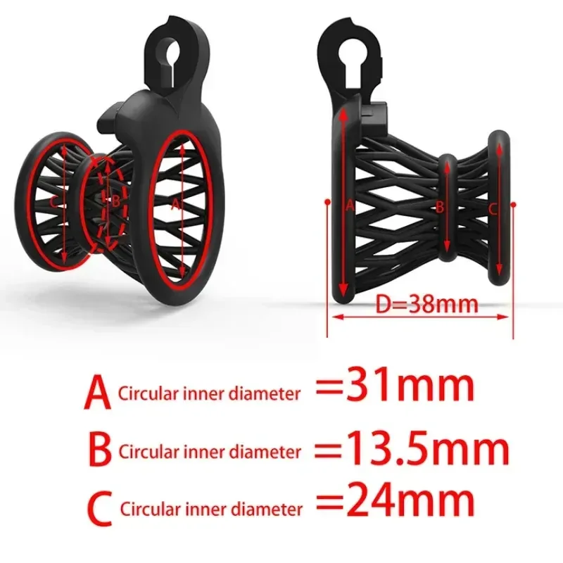 lightweight abs resin cock lock