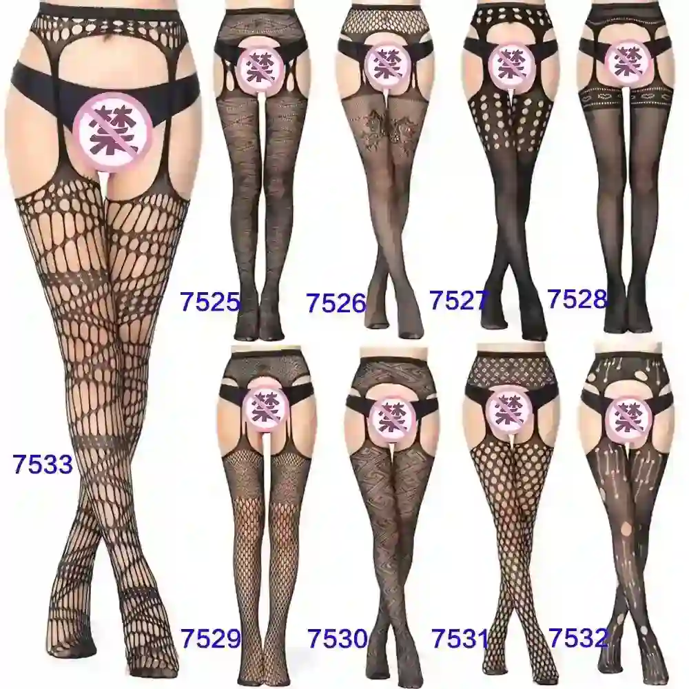 lingerie style thigh high stockings