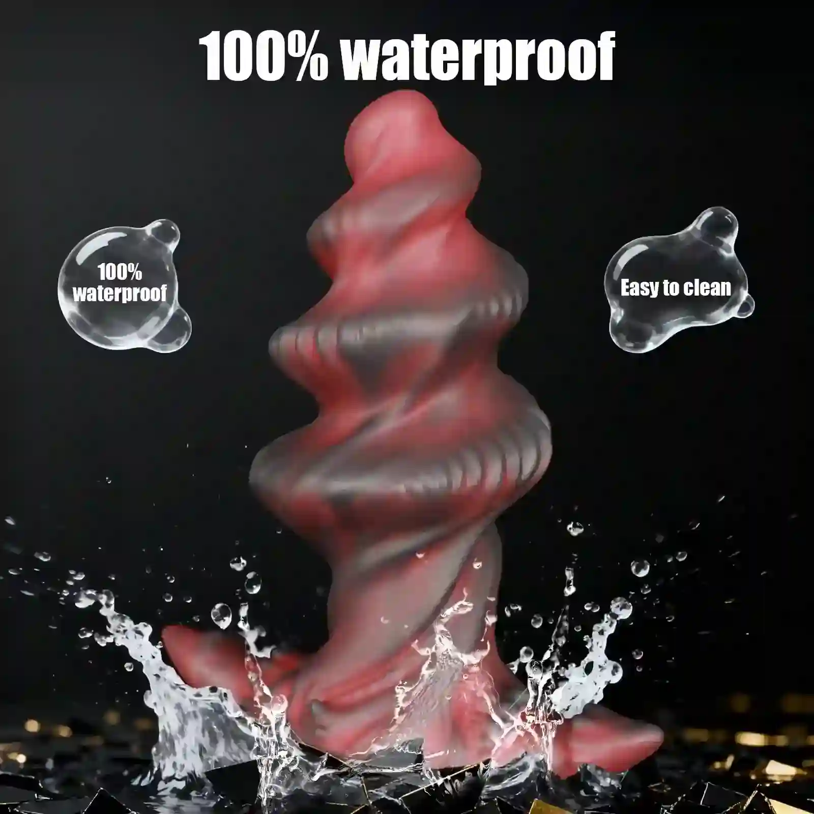 liquid silicone huge butt plug