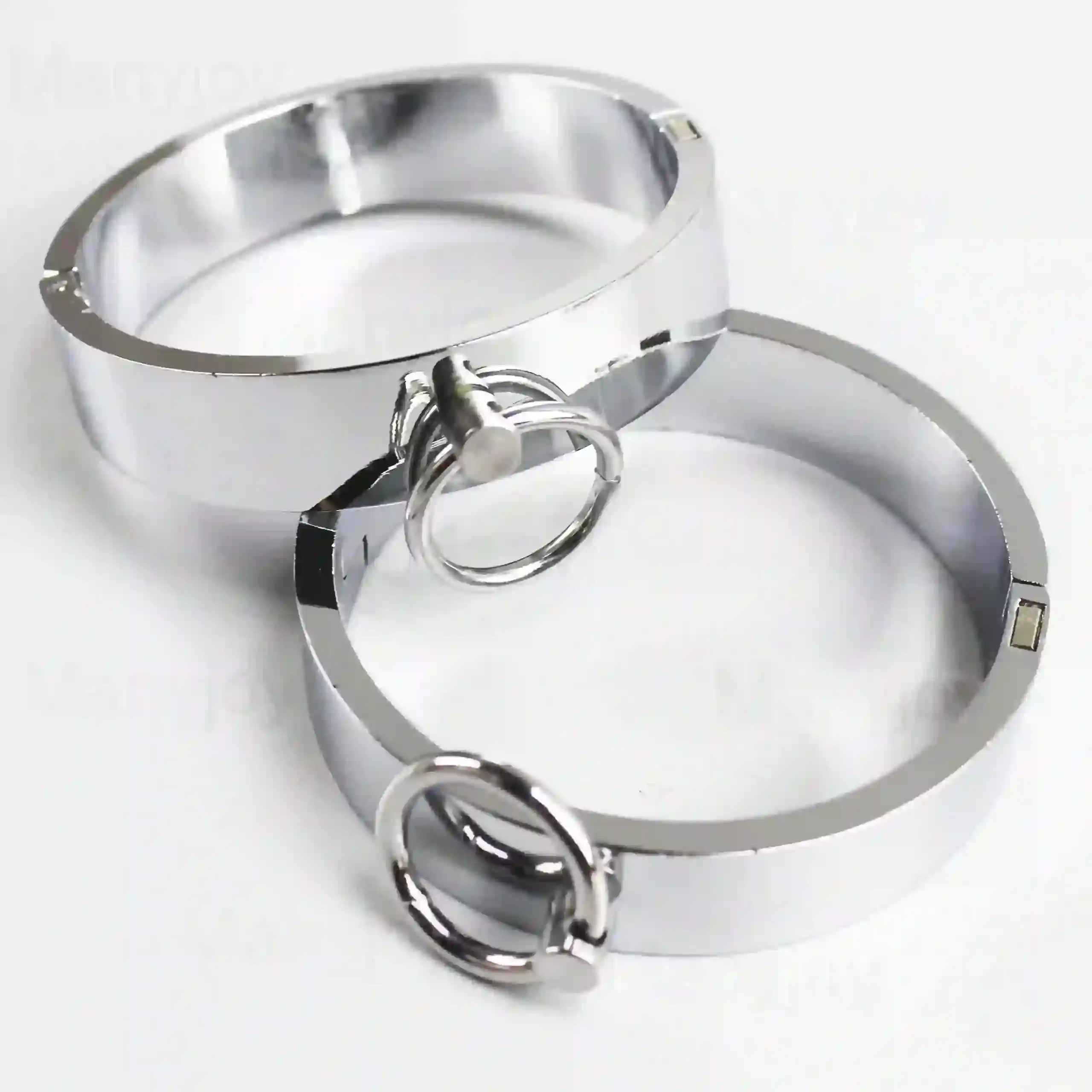 lockable metal wrist ankle cuffs pair