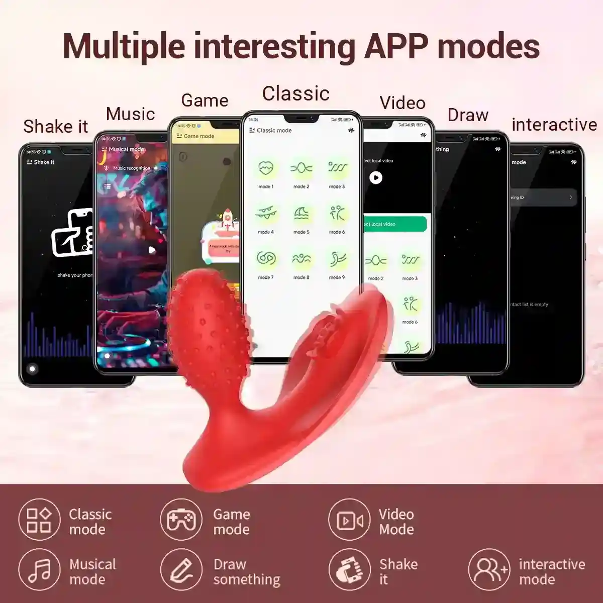 long distance play wearable vibrator