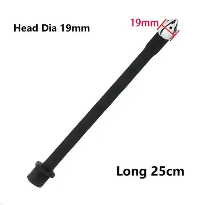 long silicone anal hygiene tool