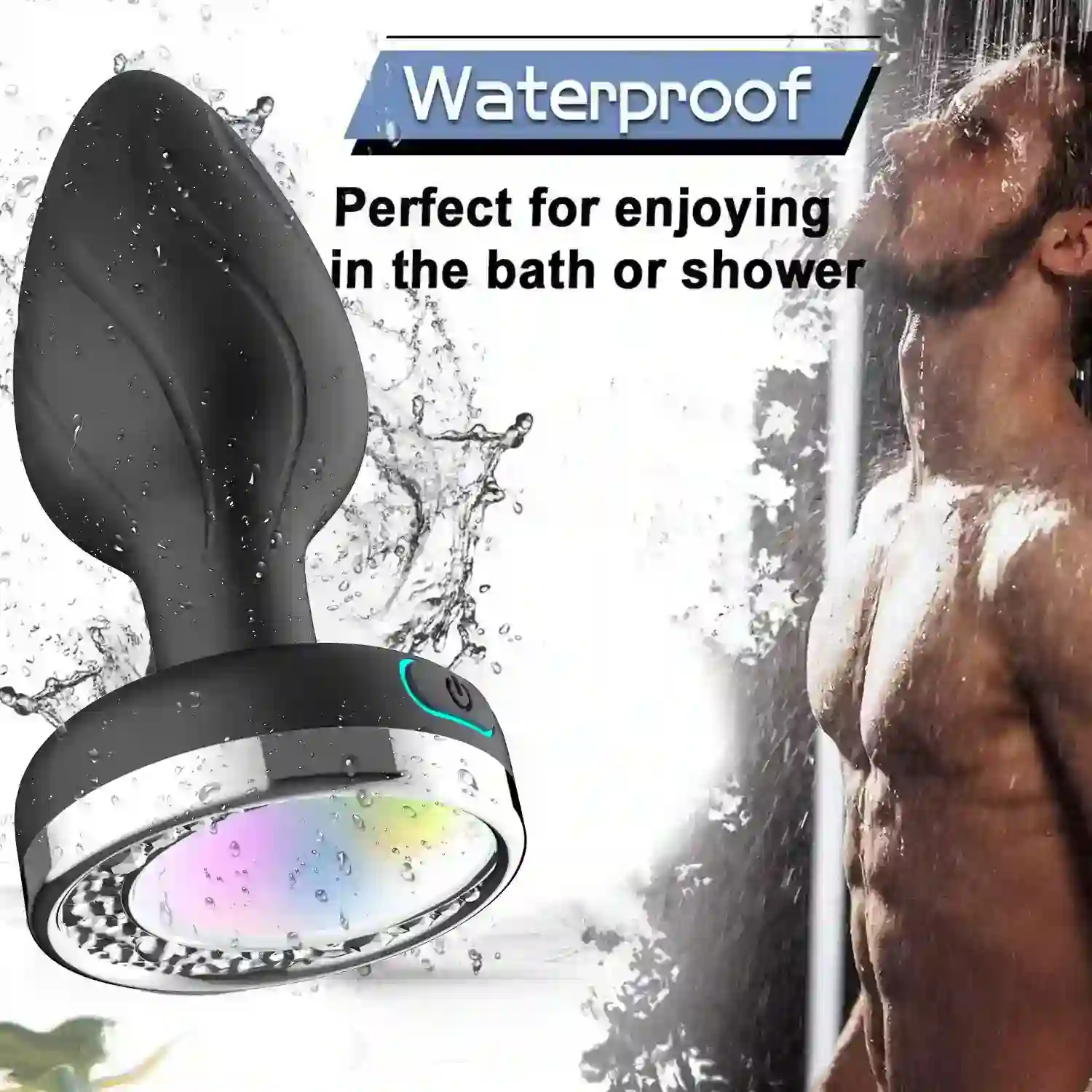 luminous anal plug waterproof design