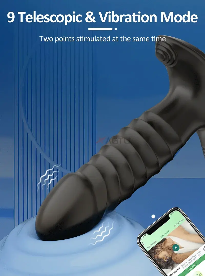magnetic charging soft silicone prostate massager