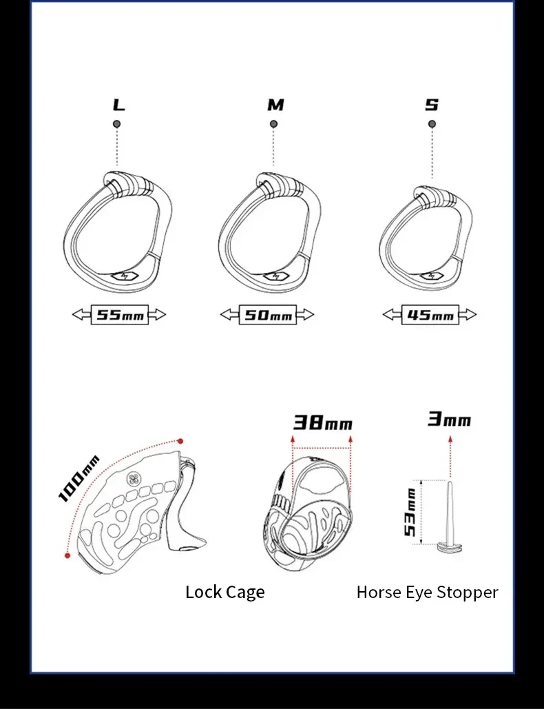 male chastity cage usb magnetic