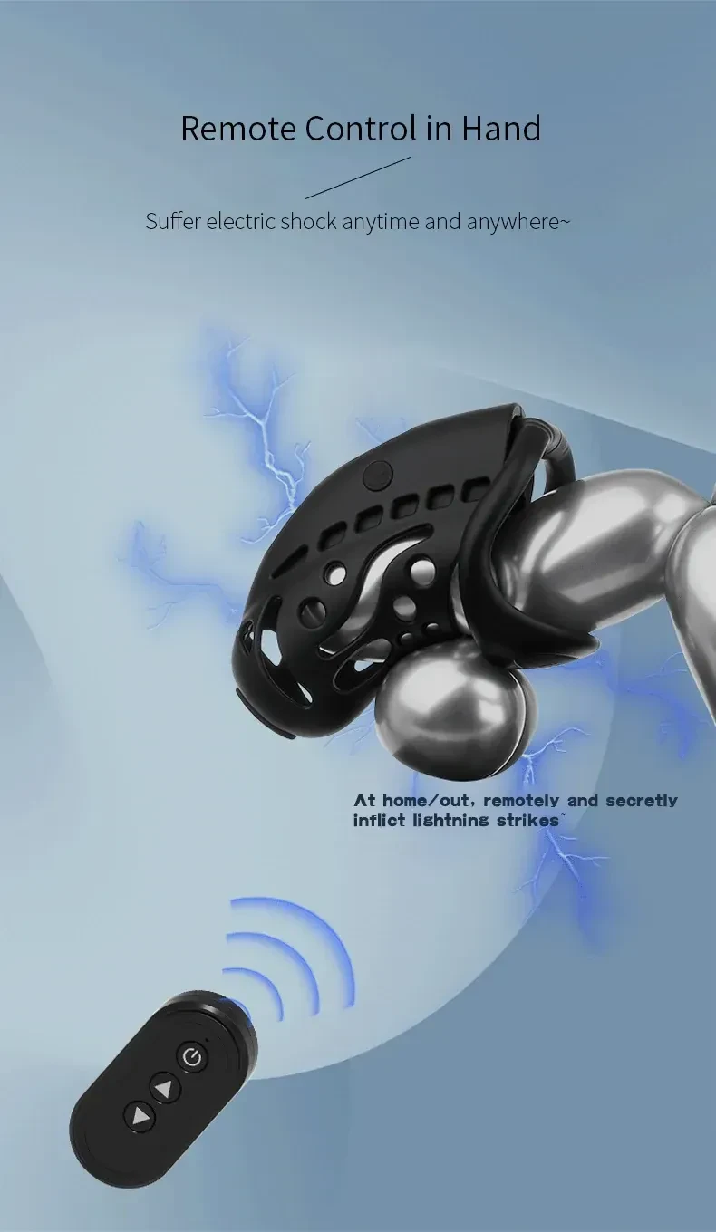 male electric shock penis cage