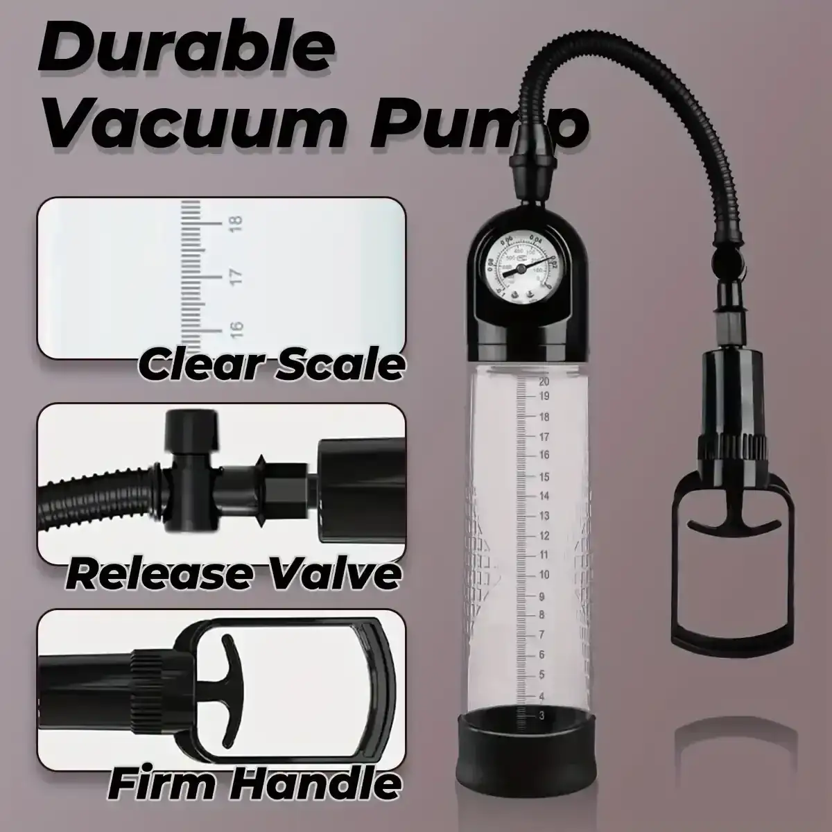male enhancement pump clear cylinder