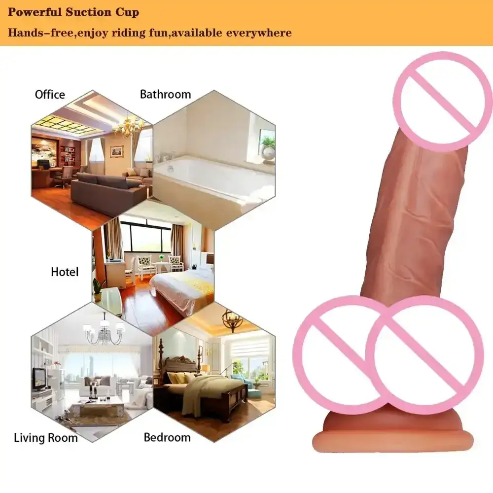 male masturbator with powerful suction cup