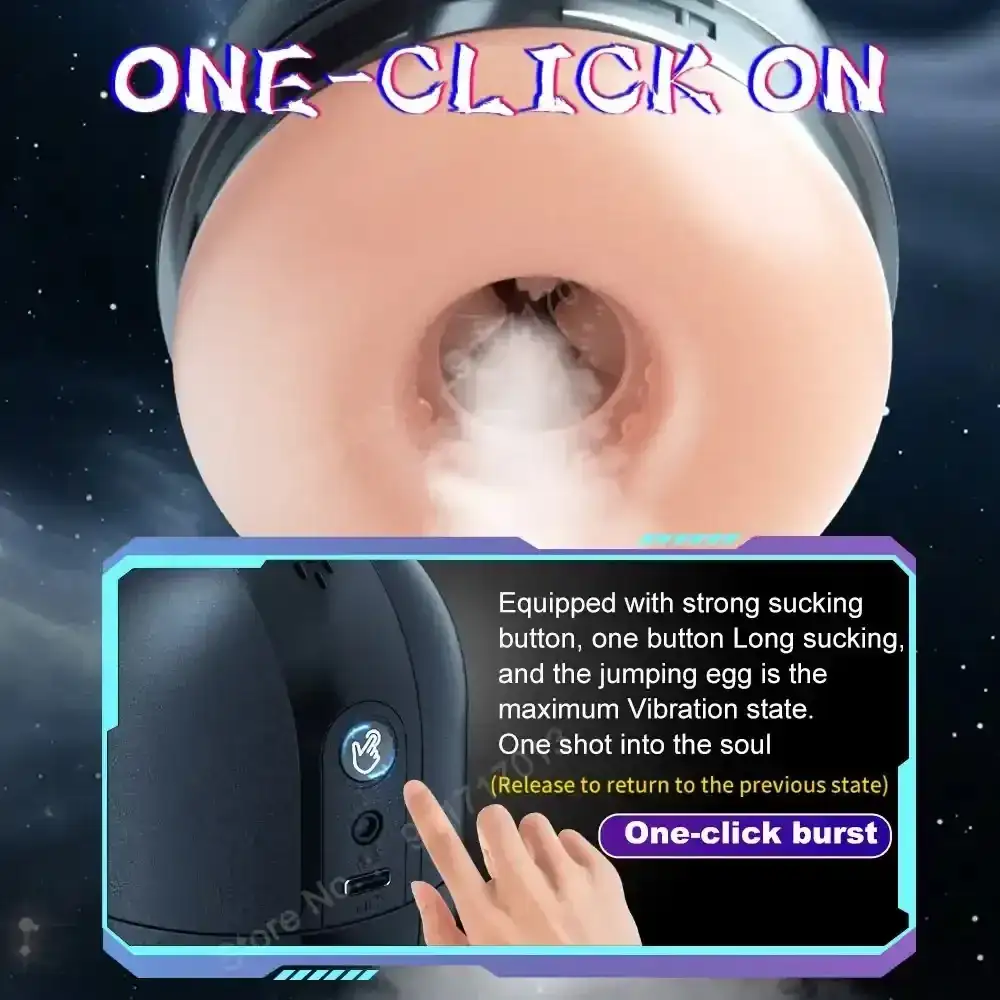 male masturbator with remote