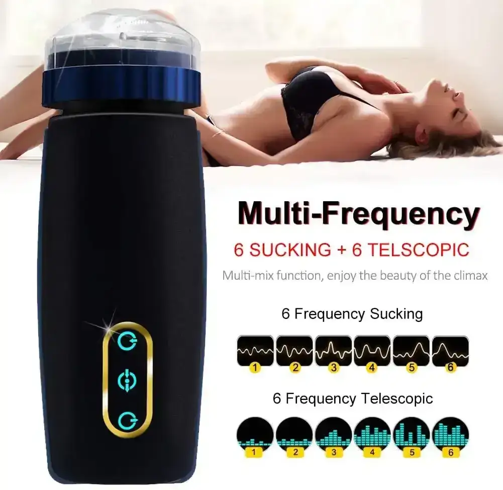 male masturbator with rhythmic pulsations