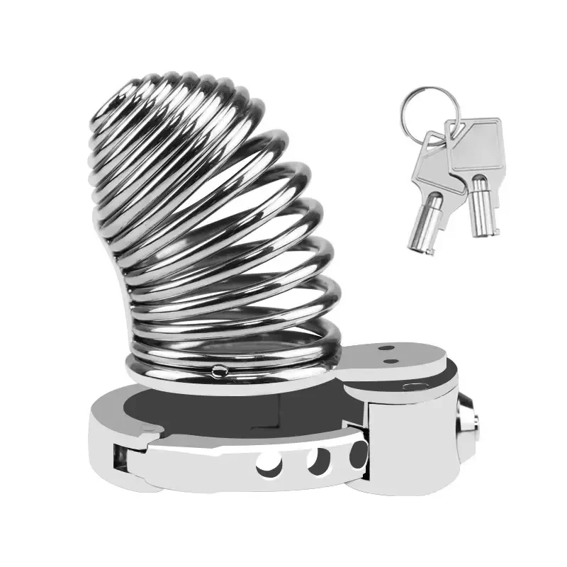 male metal cock cage secure
