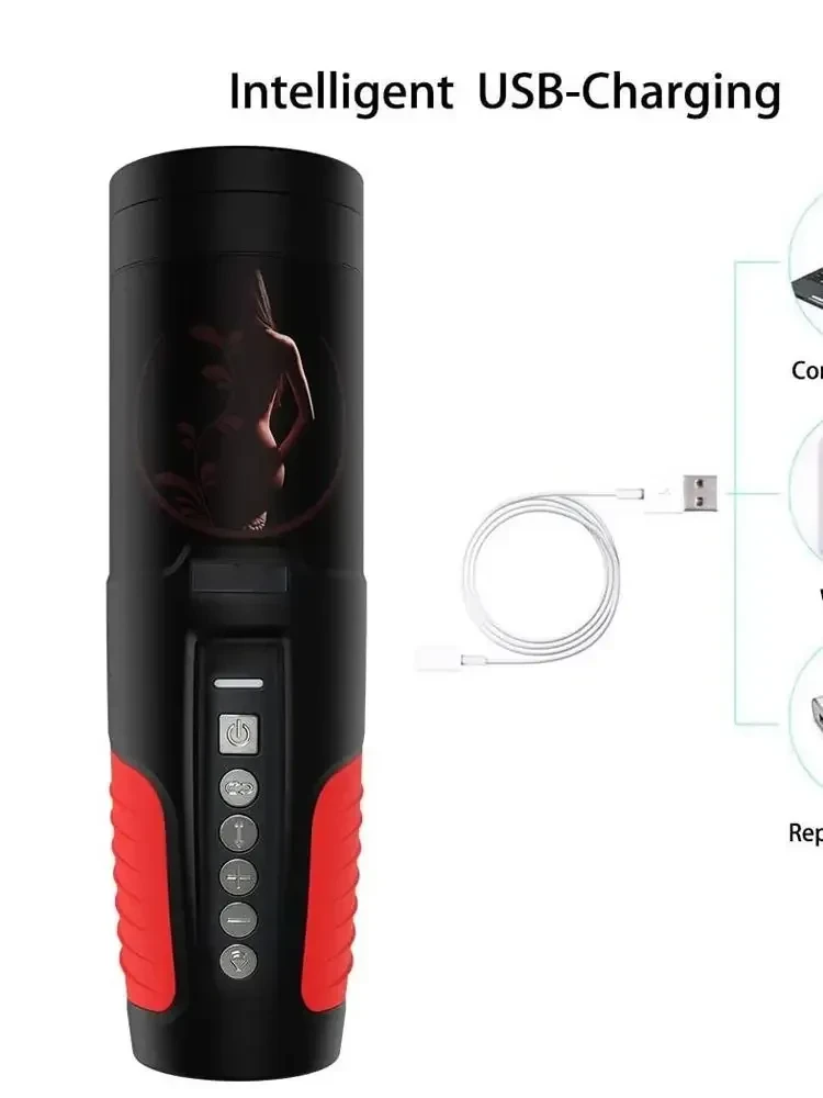 male stroker with sensual sounds