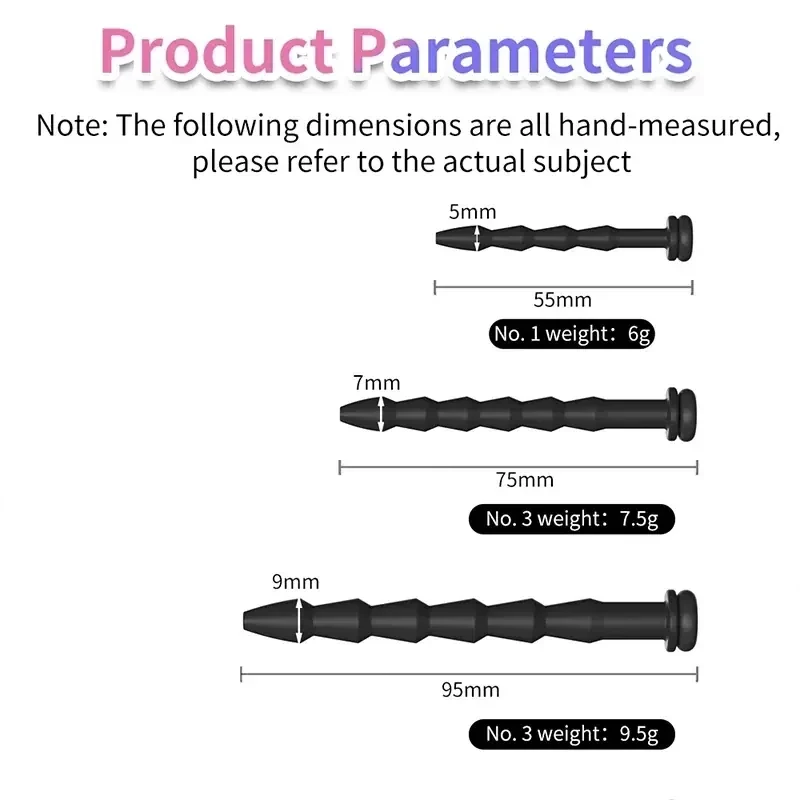 male urethral insert silicone plug