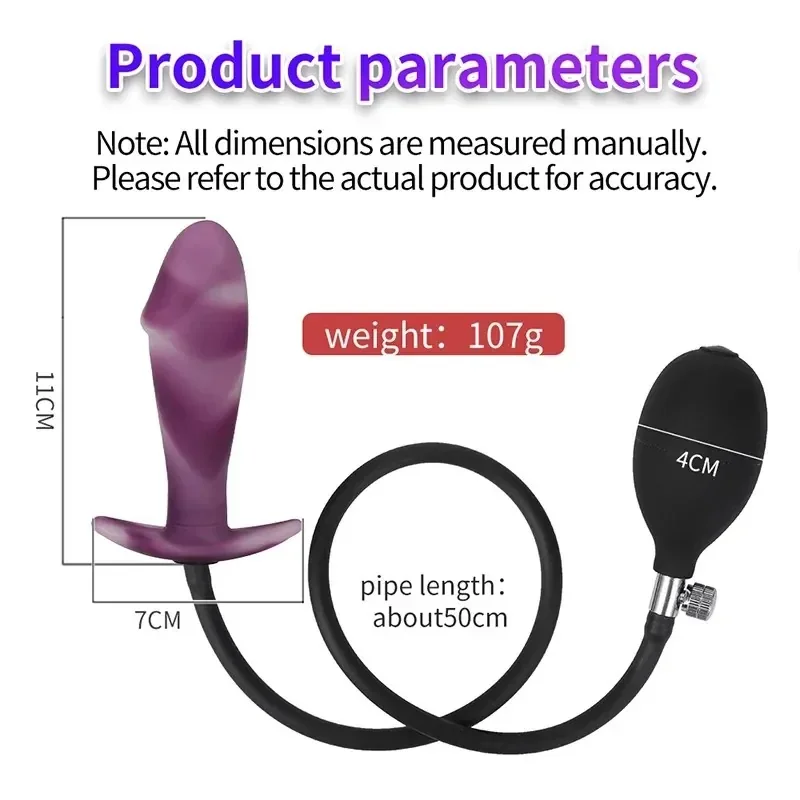 manual control anal plug