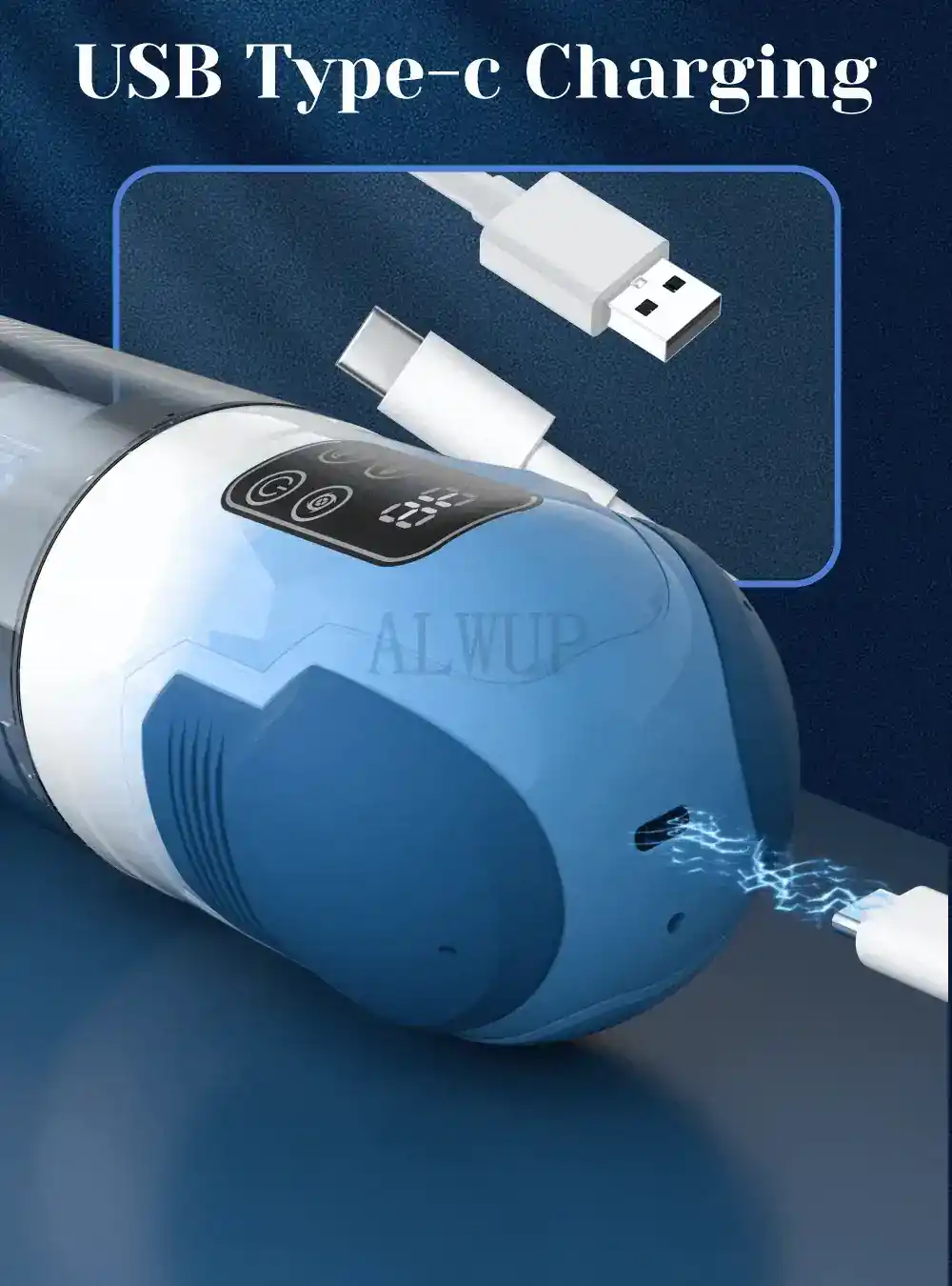 manual control male masturbator toy