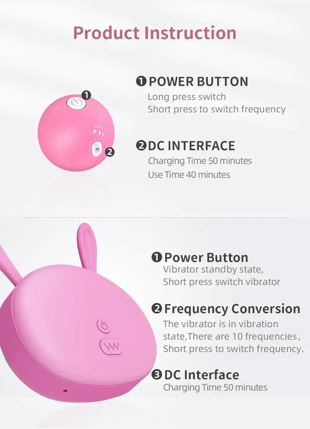 manual control silicone nipple toy