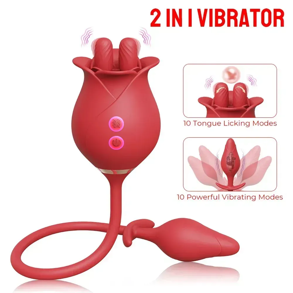 medical grade silicone dual vibrator