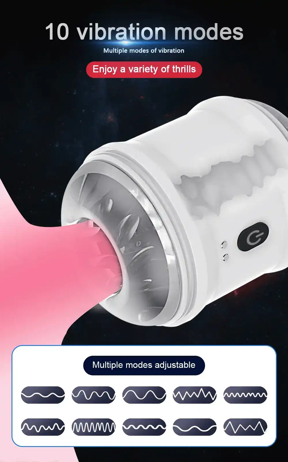 medical grade silicone masturbator