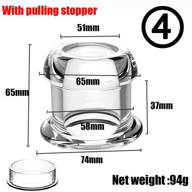 medical grade tpe anal plug stopper