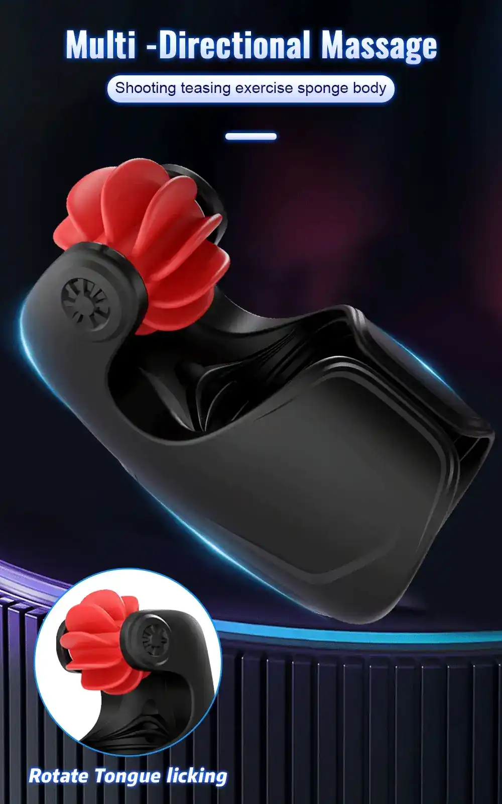 medical silicone penis glans stimulator
