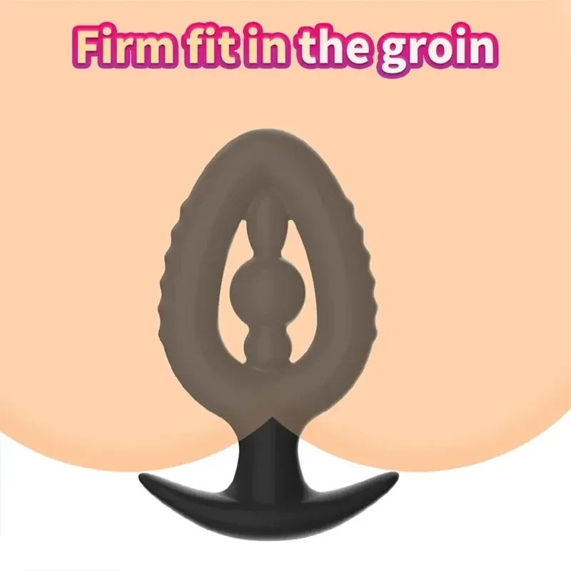 medium beaded anal plug