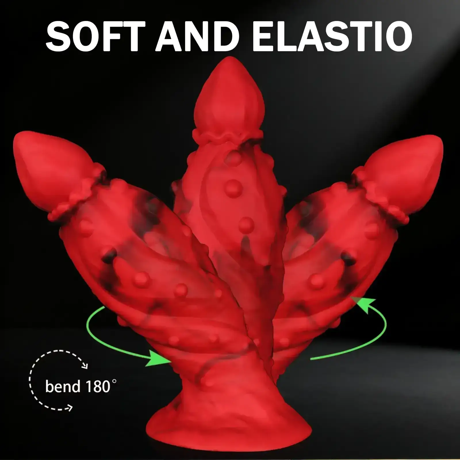 medium size silicone anal dildo