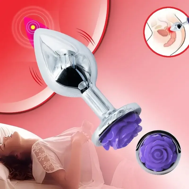 metal anal plug 3.35cm diameter