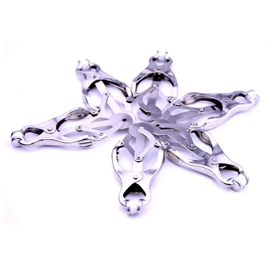 metal nipple clamps with screws 1