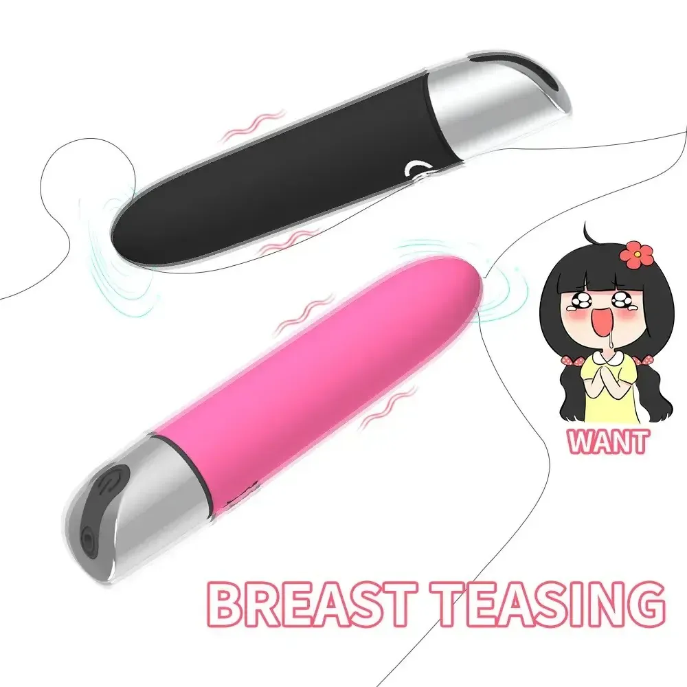 mini bullet vibrator silver