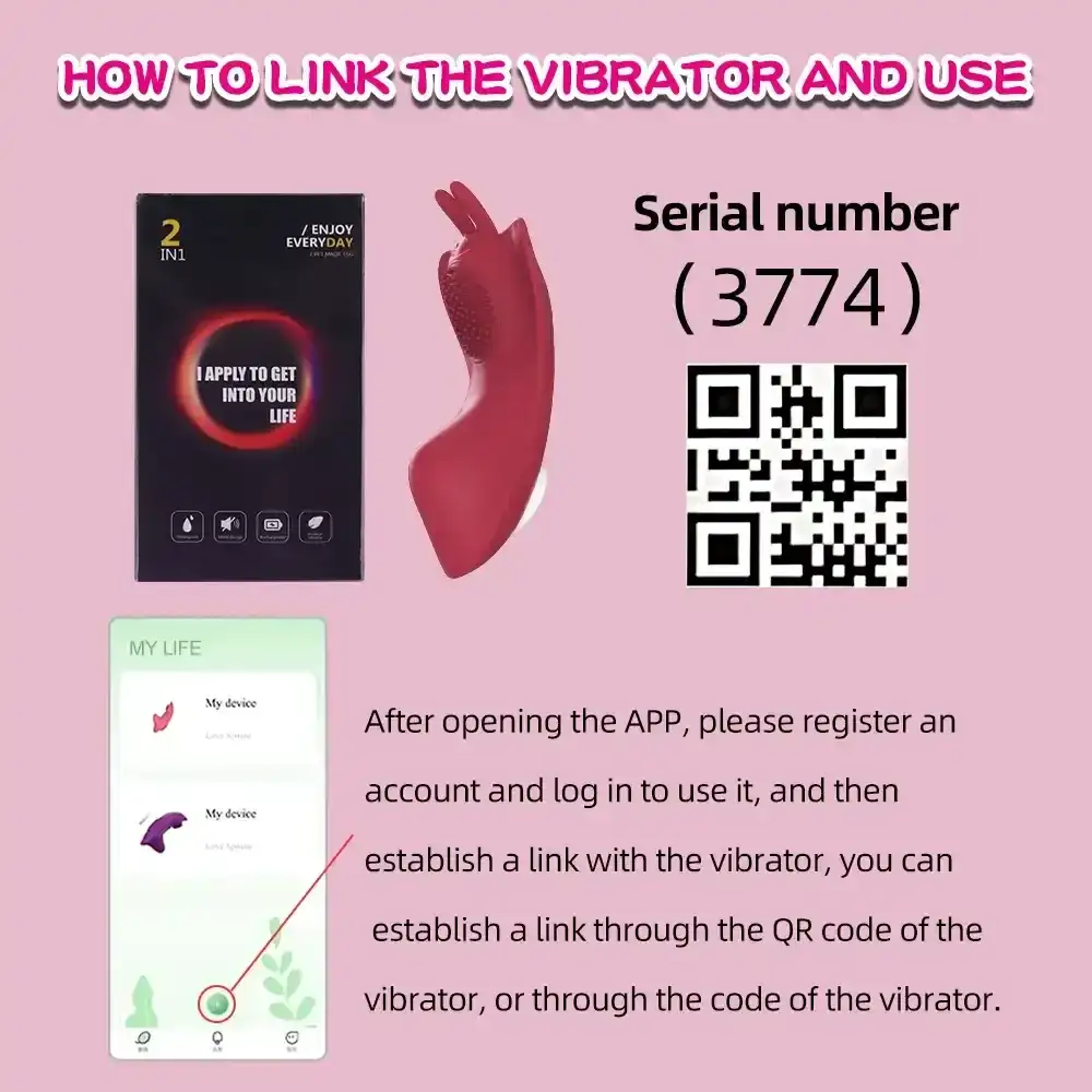 mini butterfly vibrator app control
