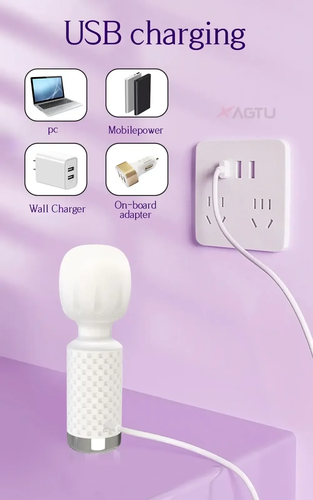 mini pocket massager usb charging