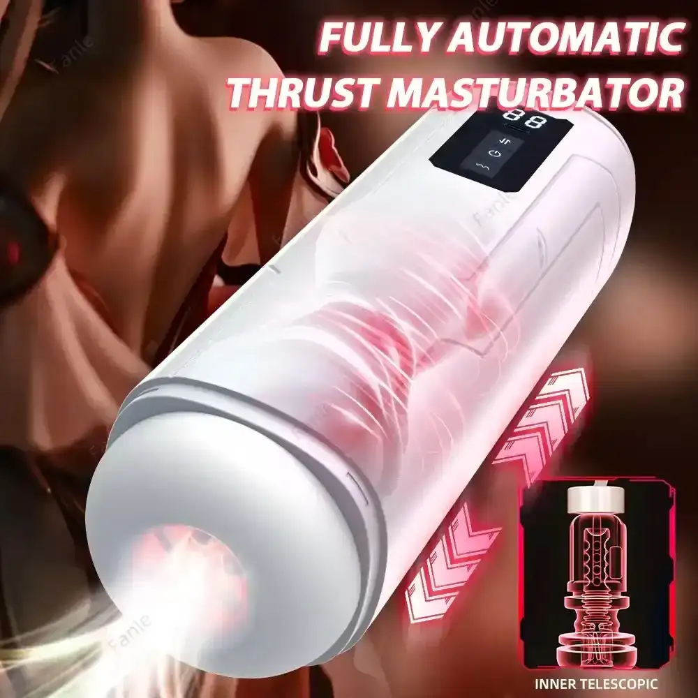 multi-frequency pulsating male pleasure toy