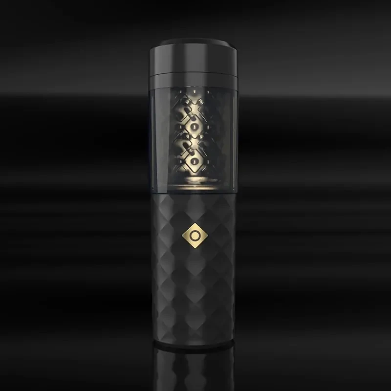 multi pattern textured masturbator cup