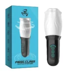 multi mode vibrating silicone stroker