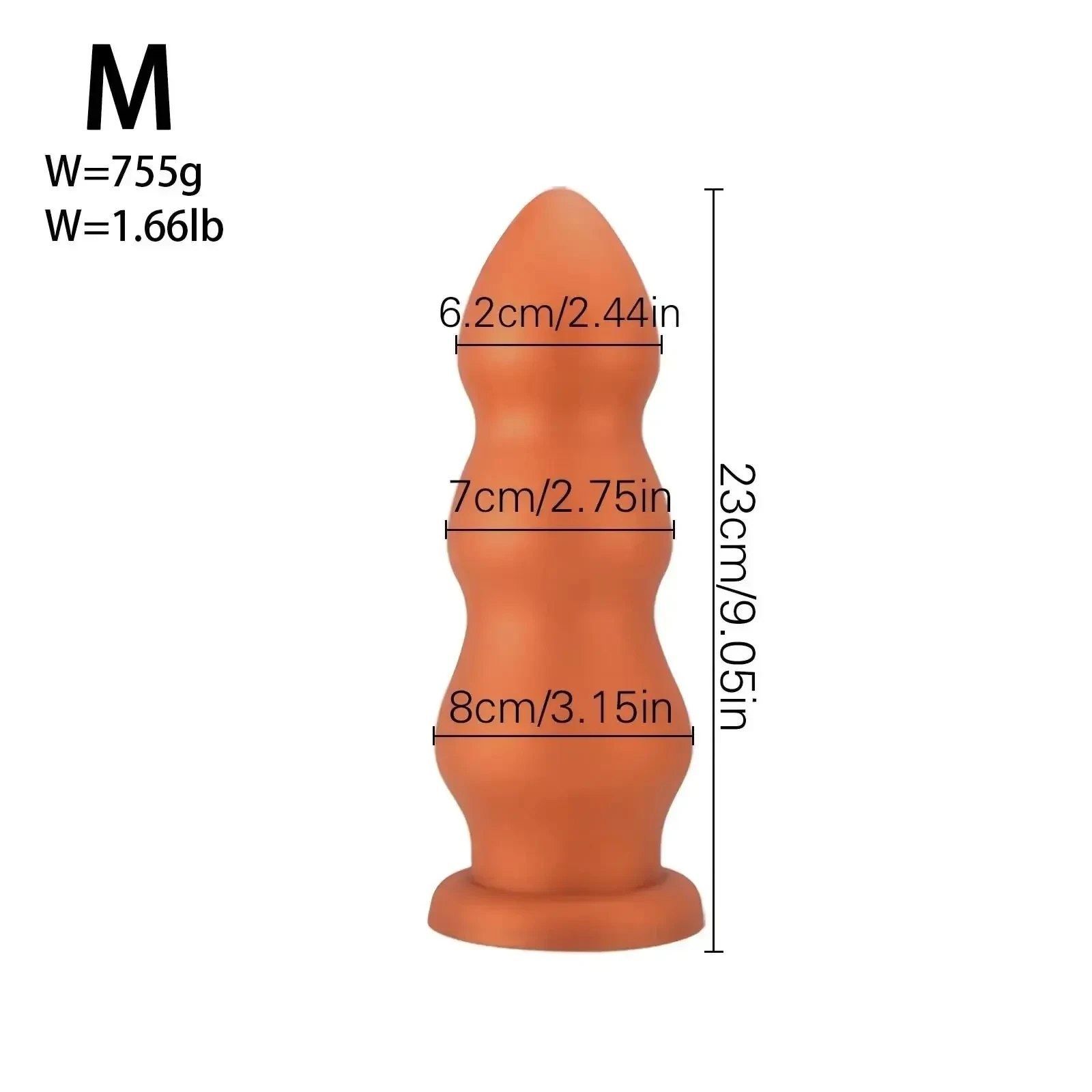 multi size anal plug