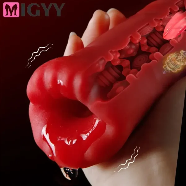 multifrequency vibration oral sex toy