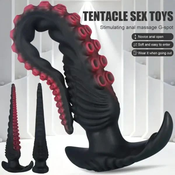novice anal open silicone toy