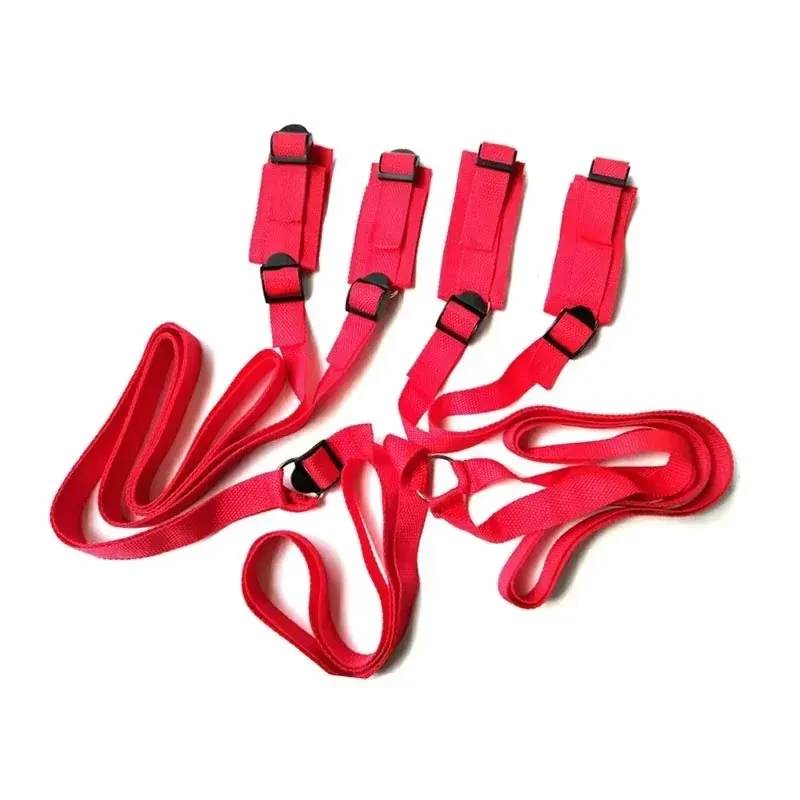nylon handcuff bed bondage kit