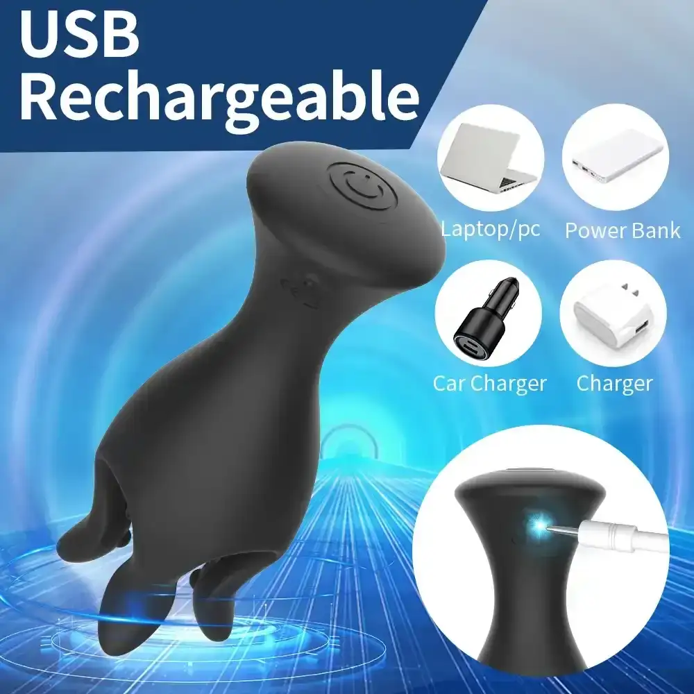 octopus design glans vibrator