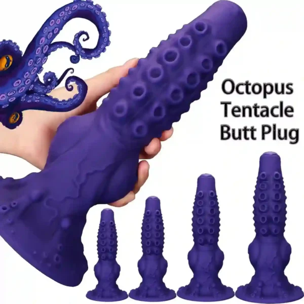 octopus tentacle butt plug s size