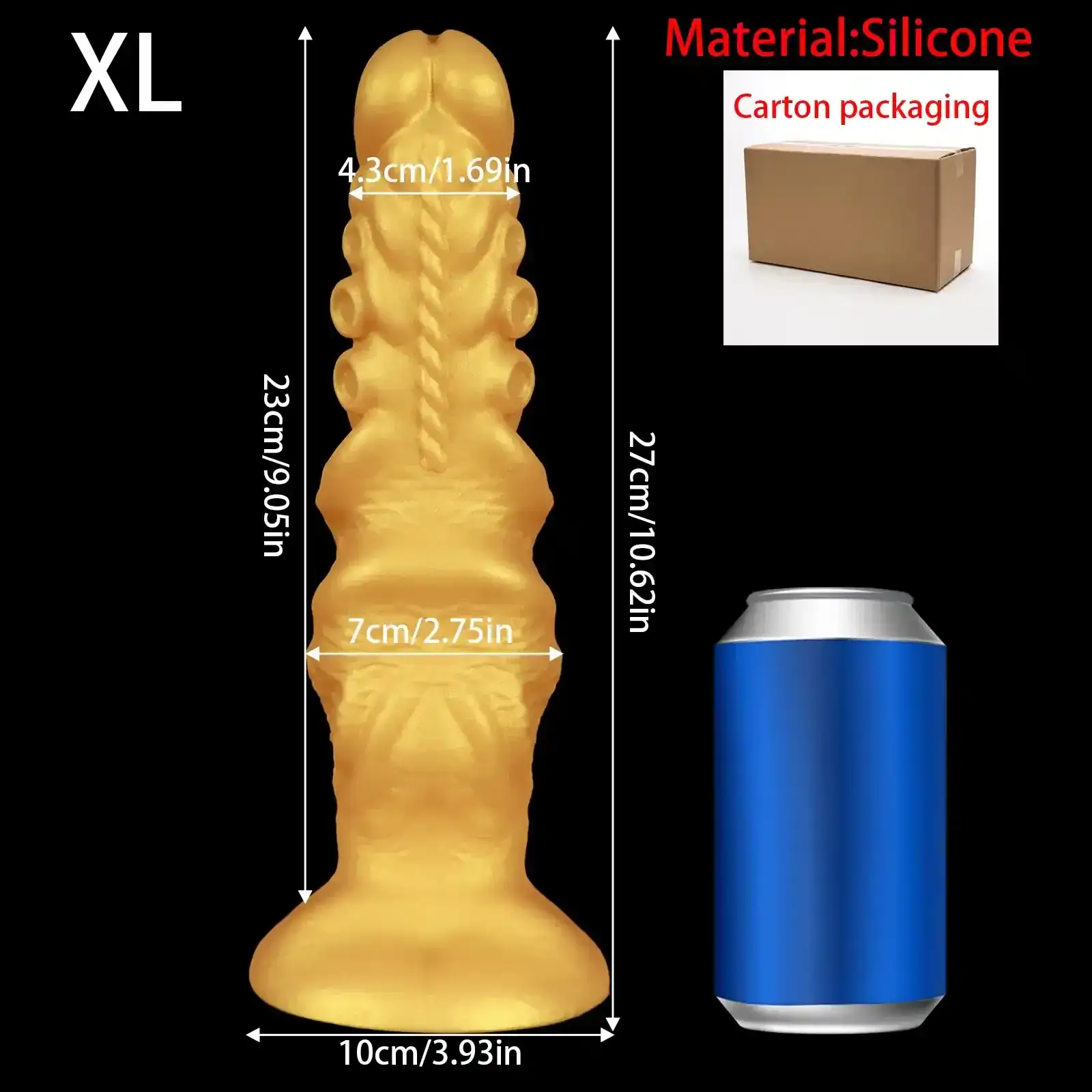 octopus tentacle shape anal plug large