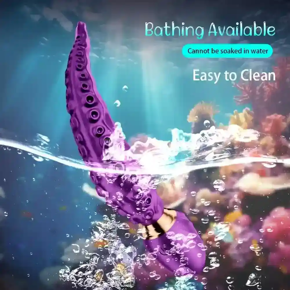 octopus vibrator with multiple vibration modes