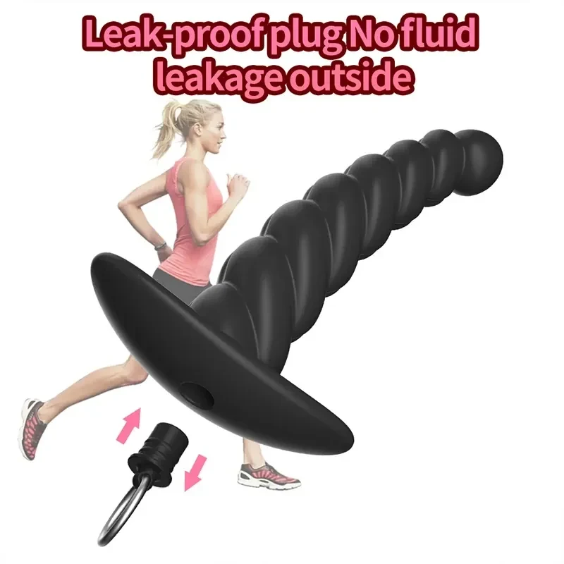 one piece molded silicone anal plug