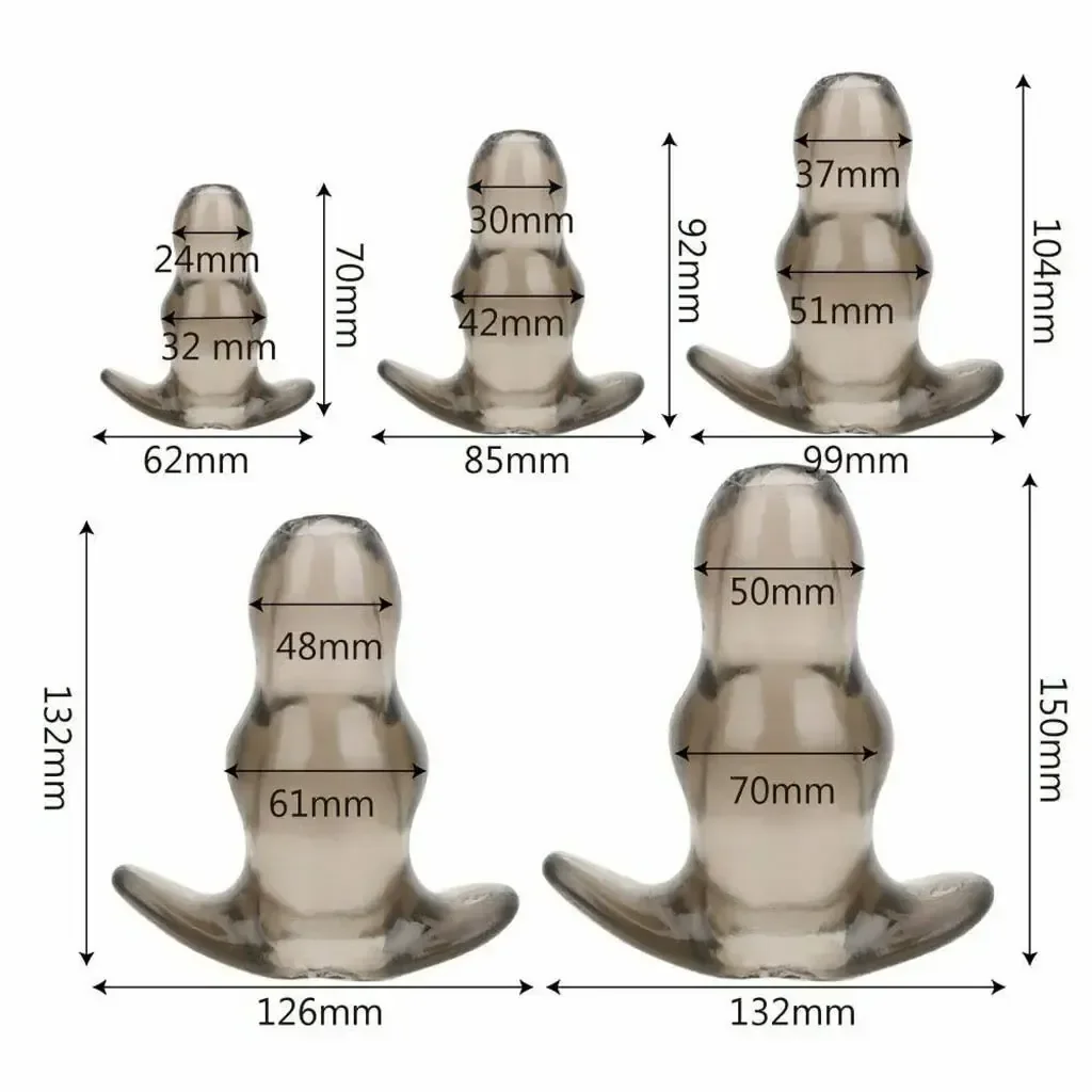open ended anal dilator toy