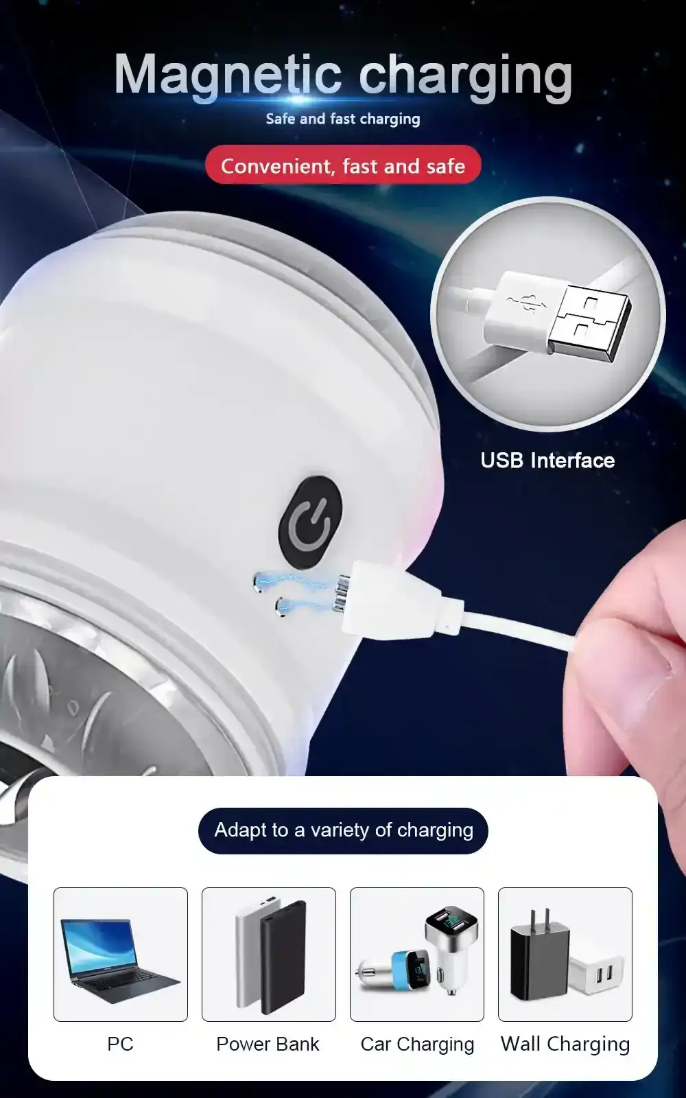 open ended silicone male masturbator
