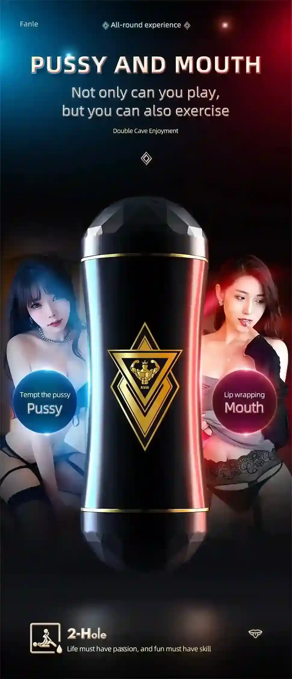 oral vaginal realistic sex toy