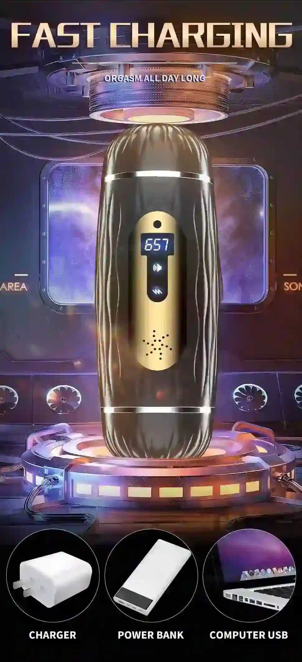 oral vaginal stimulation masturbator sleeve